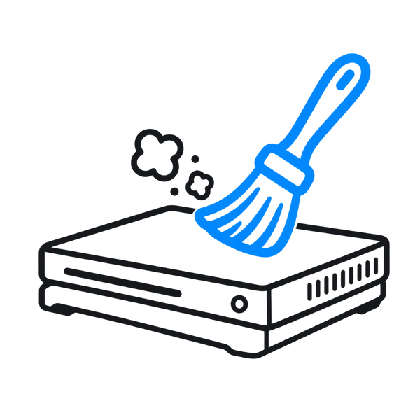 Console deep-clean service