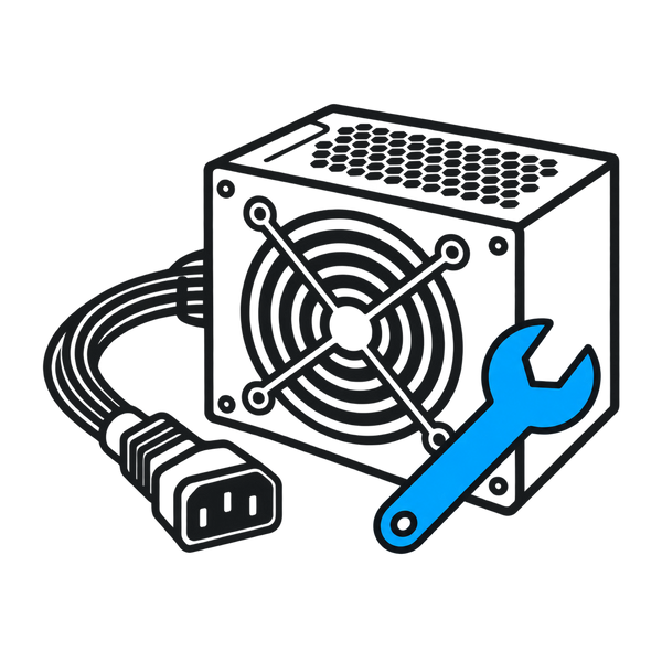 Console power-supply repair icon