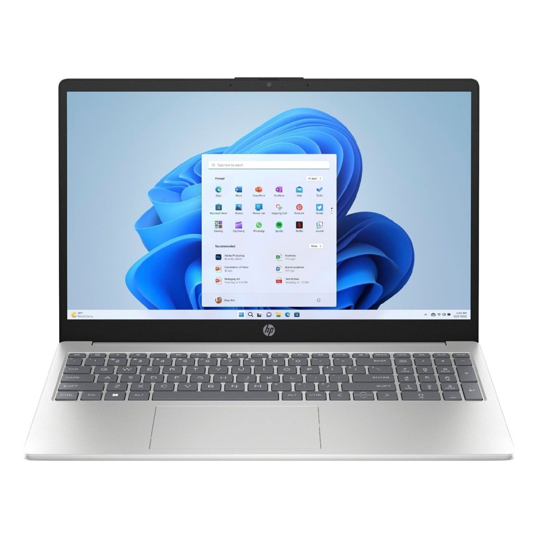 HP 15 - fc0049na Laptop, 15.6 Inch Full HD 1080p Screen, AMD Ryzen 5 - 7520U Processor, 16GB RAM, 512GB SSD, Windows 11 Home