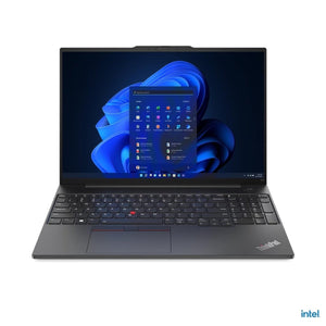 Lenovo ThinkPad E16 Laptop, 16 Inch WUXGA 1920x1200, Intel Core i3 - 1315U Processor, 8GB RAM, 256GB SSD, Intel UHD Graphics Graphics, Windows 11 Pro