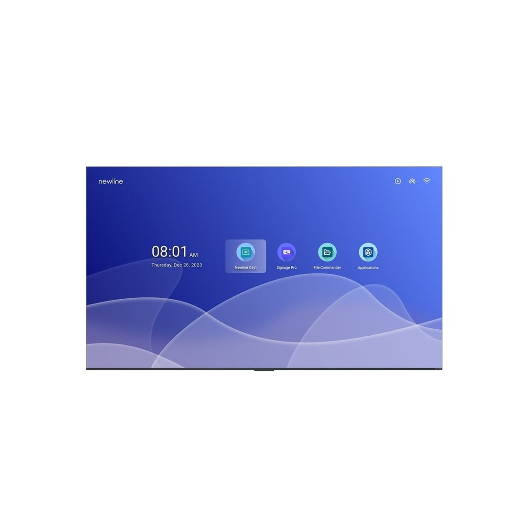 Newline STV - 8524+ 85" STV+ Series Android 14, Cast+, Digital Signage Display (Non - Touch)
